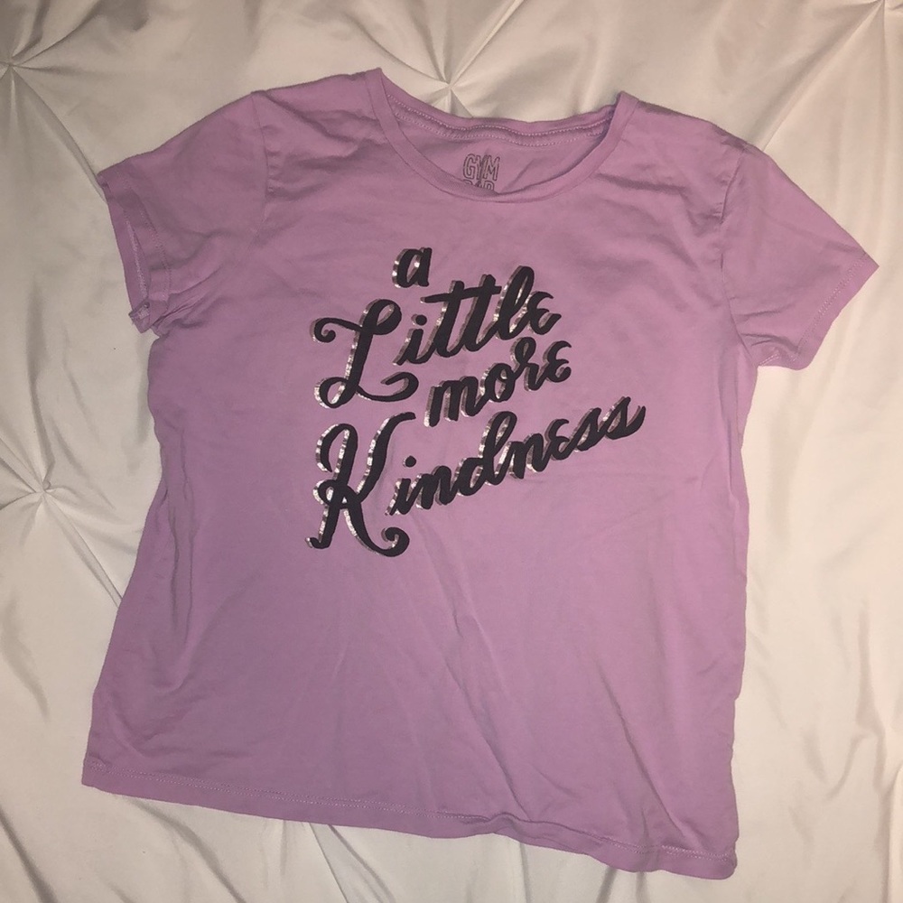 Gymboree “A Little More Kindness” t-shirt, size 10-12